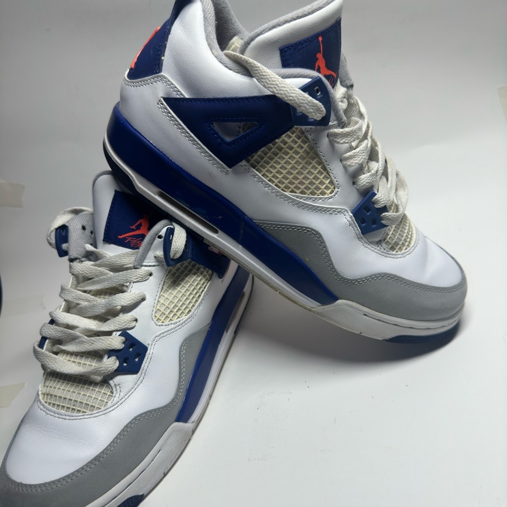Jordan Retro 4 Deep Royal Blue 487724-132 GS Size 7Y